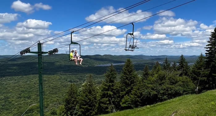 Summer Chairlift at McCauley Mountain