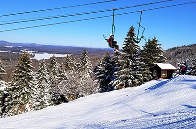 Skiing at McCauley Mountain